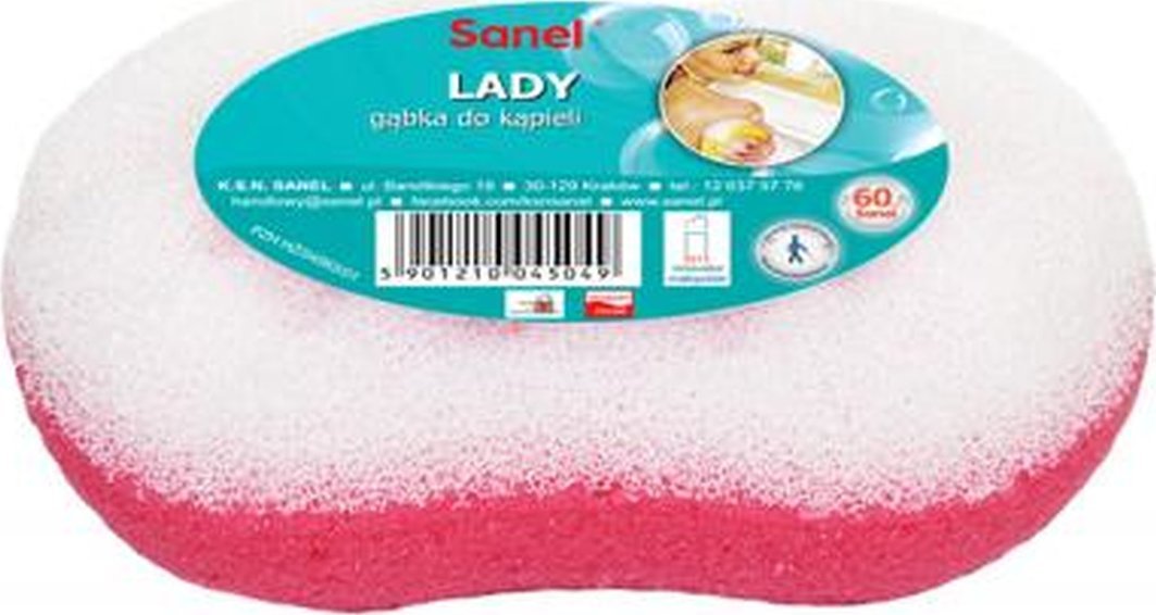 Sanel GĄBKA DO KĄPIELI LADY MOTYL