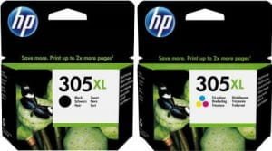 Tusz HP 305 3YM62AE 4ml + 3YM63AE 5ml CMYK Oryginał komplet