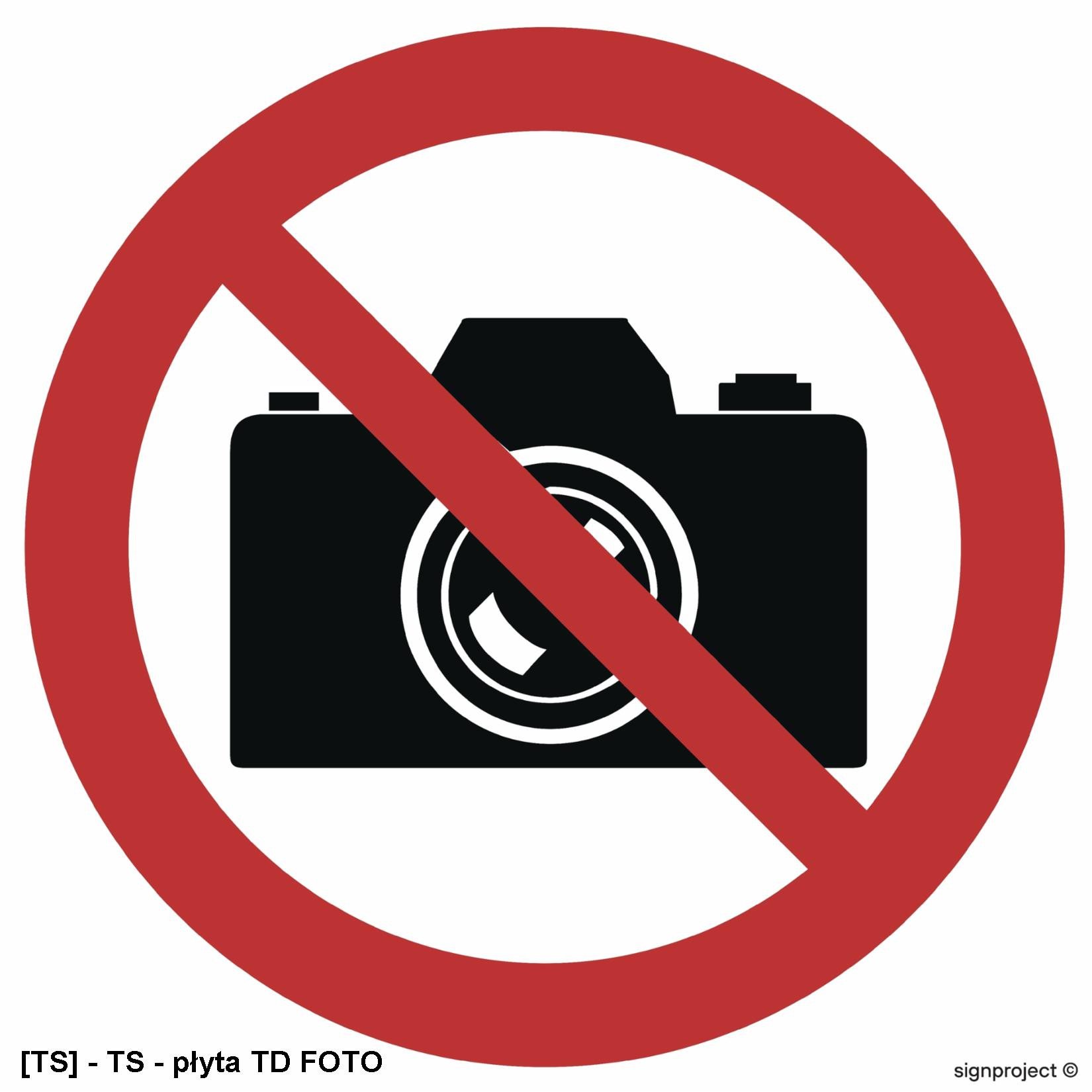 GB015 - Zakaz fotografowania 500x500