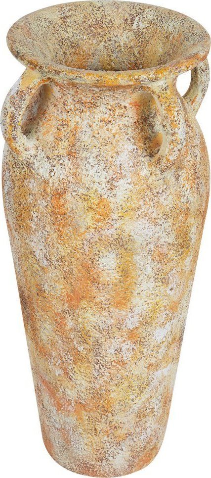 Beliani Wazon dekoracyjny z terakoty 50 cm wielkolorowoy FERAJ