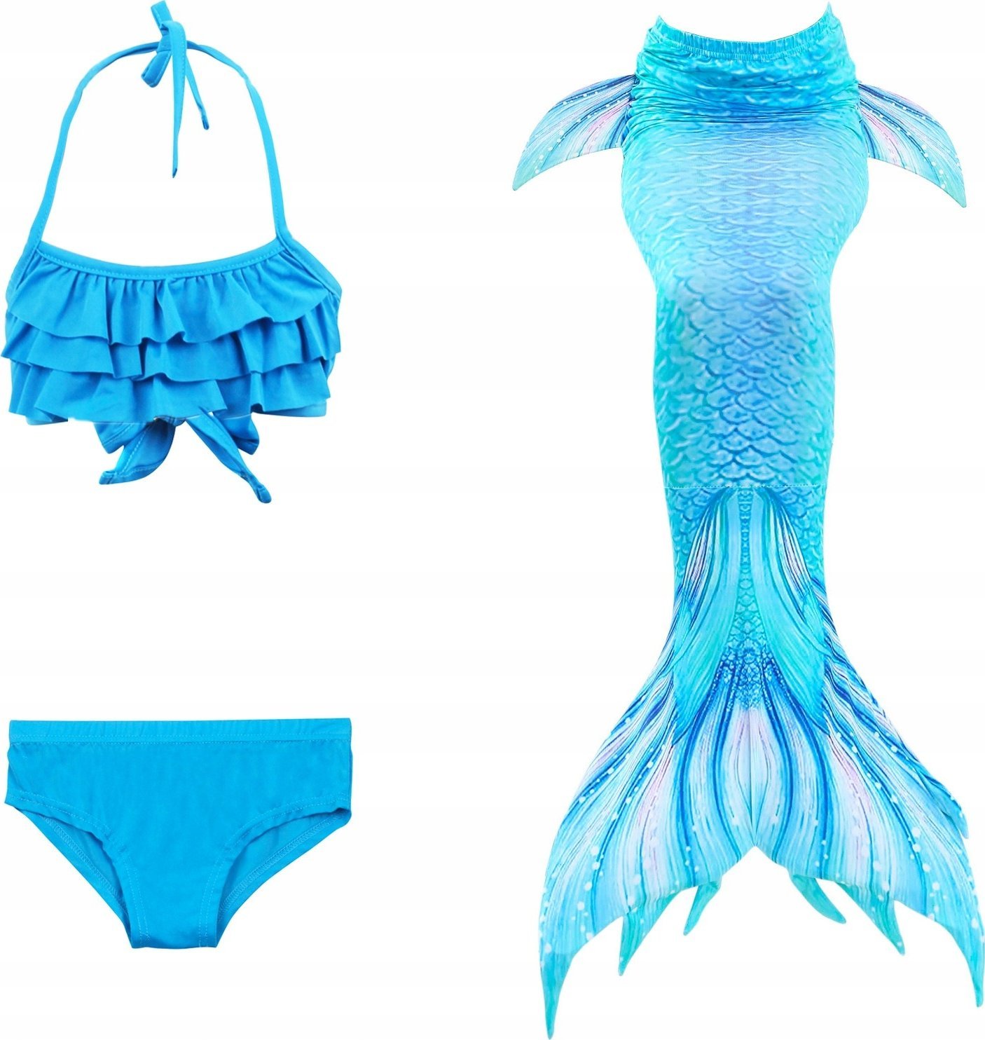 Master Kostium Syrenki Strój Kąpielowy MASTER 120 cm Blue