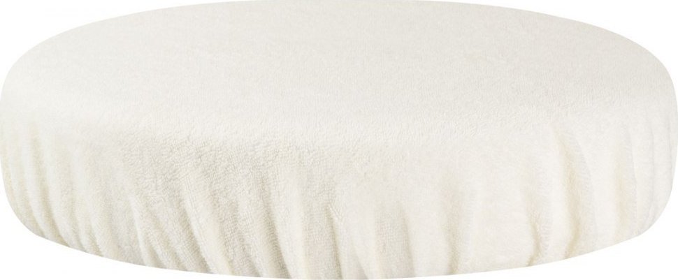 Activeshop Pokrowiec Frotte Na Taboret Kremowy