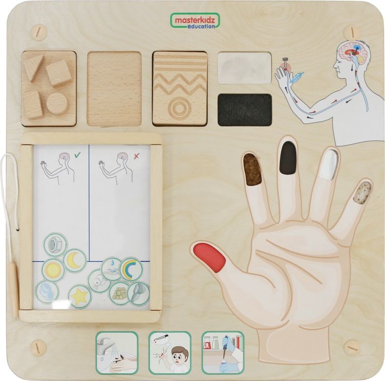 Masterkidz Tablica Edukacyjna Zmysł Dotyku
