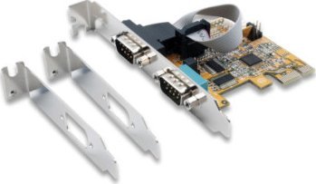 Triton EXSYS EX-44082 Karta PCI Express x1 2x port szeregowy RS-232