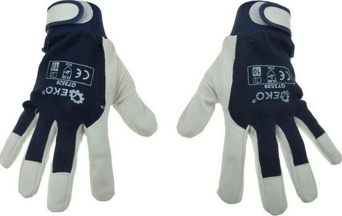 Geko Rękawice robocze skórzane rozmiar 10" (G73529)