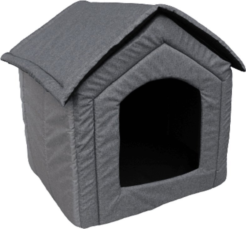 Światlegowisk Legowisko buda szary len R.4