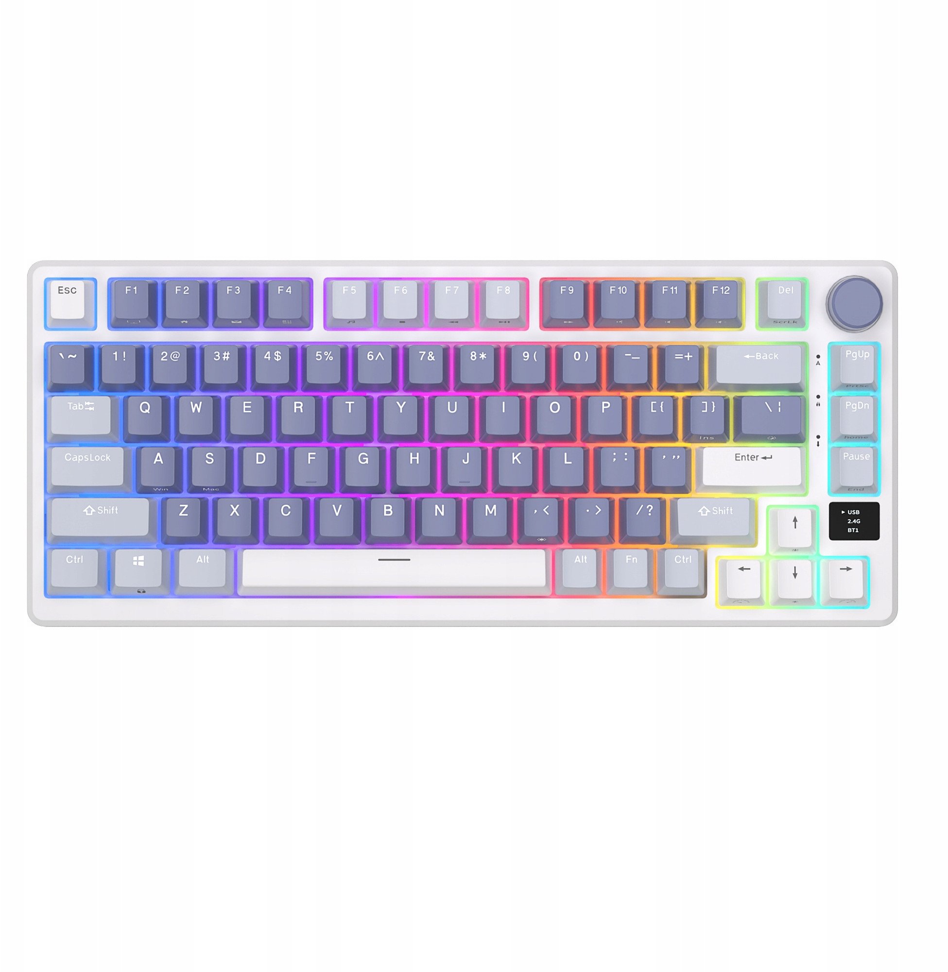 ROYAL KLUDGE RK-M75 Ocean Blue Gaming Keyboard Brown switch