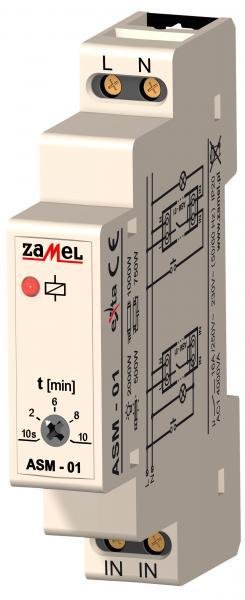 Zamel Automat schodowy 16A 48mA 1NO 230V AC ASM-01