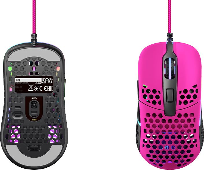 Mysz Xtrfy M42 (M42-RGB-PINK)