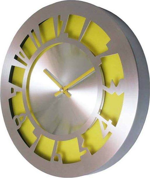 Atrix Zegar ścienny Atrix AL2035Y SW Nowoczesny uniwersalny