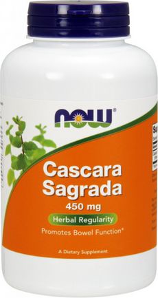 NOW Foods Cascara Sagrada 450mg 100 kaps.