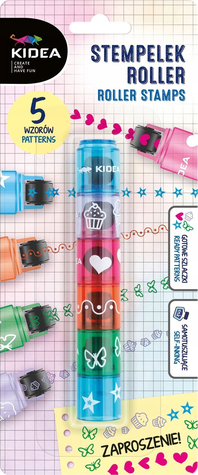 Derform STEMPLE ROLLER SEGMENT MIX 5EL DERF KIDEA B/C