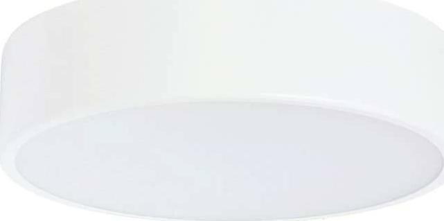 Lampa sufitowa TEAM Plafon LAMPA sufitowa 137623691224/3000K TEAM metalowa OPRAWA okrągła LED 24W natynkowa biała