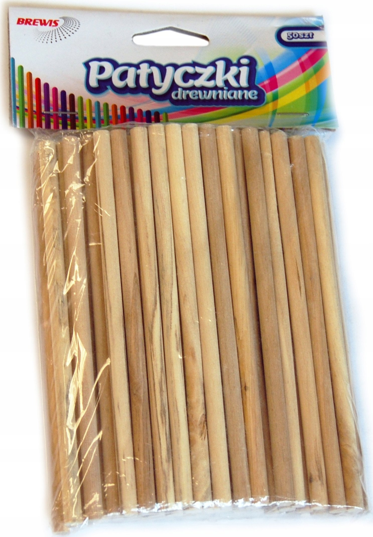 Teka Patyczki kreatywne okr±głe 6mmx13,5cm 50szt