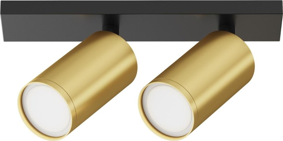 Lampa sufitowa Maytoni Lampa sufitowa Focus S C051CL-U-02BMG Maytoni reflektory nad stół czarne złote