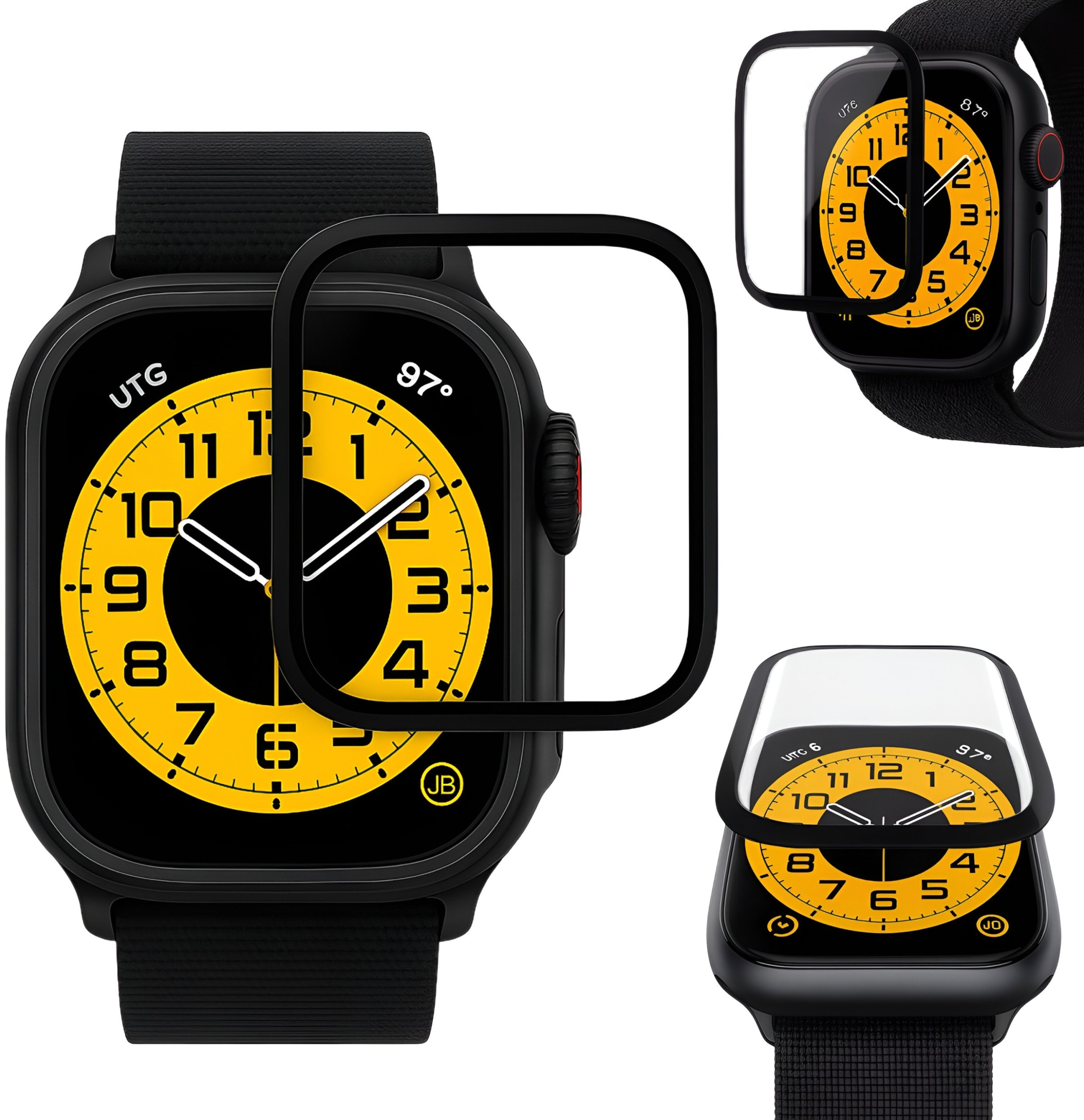 SZKŁO HARTOWANE DO APPLE WATCH ULTRA 1 / 2 49 MM (9H, SZKIEŁKO, OCHRONNE)