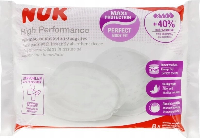 NUK WKLADKI LAKT HIGH PEFORM 8SZT 10252137 1/60