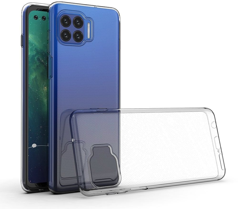 Żelowy pokrowiec etui Ultra Clear 0.5mm Motorola Moto G 5G Plus przezroczysty