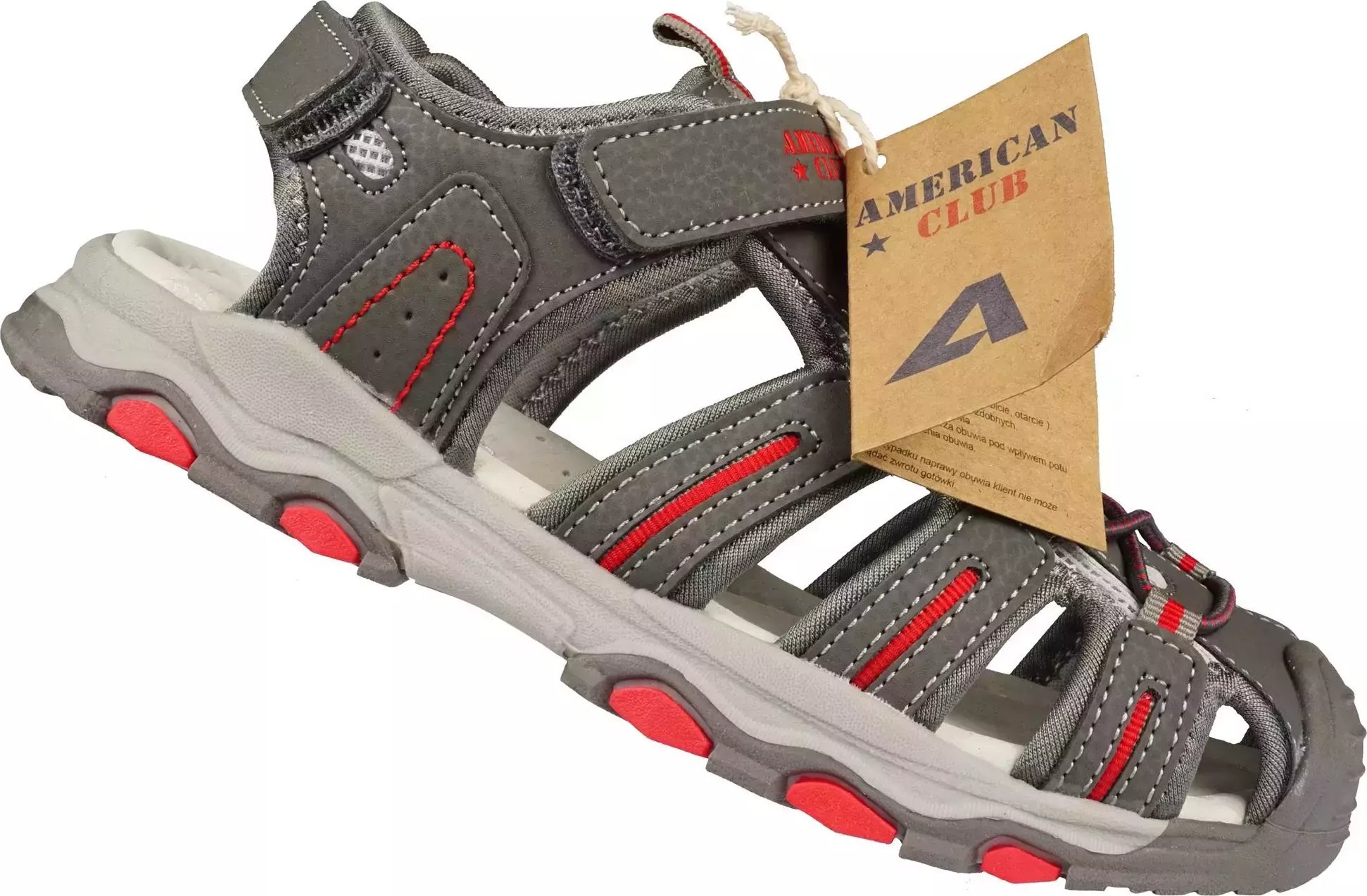 American Club Dziecięce sandały American Club CXD-76GY 31