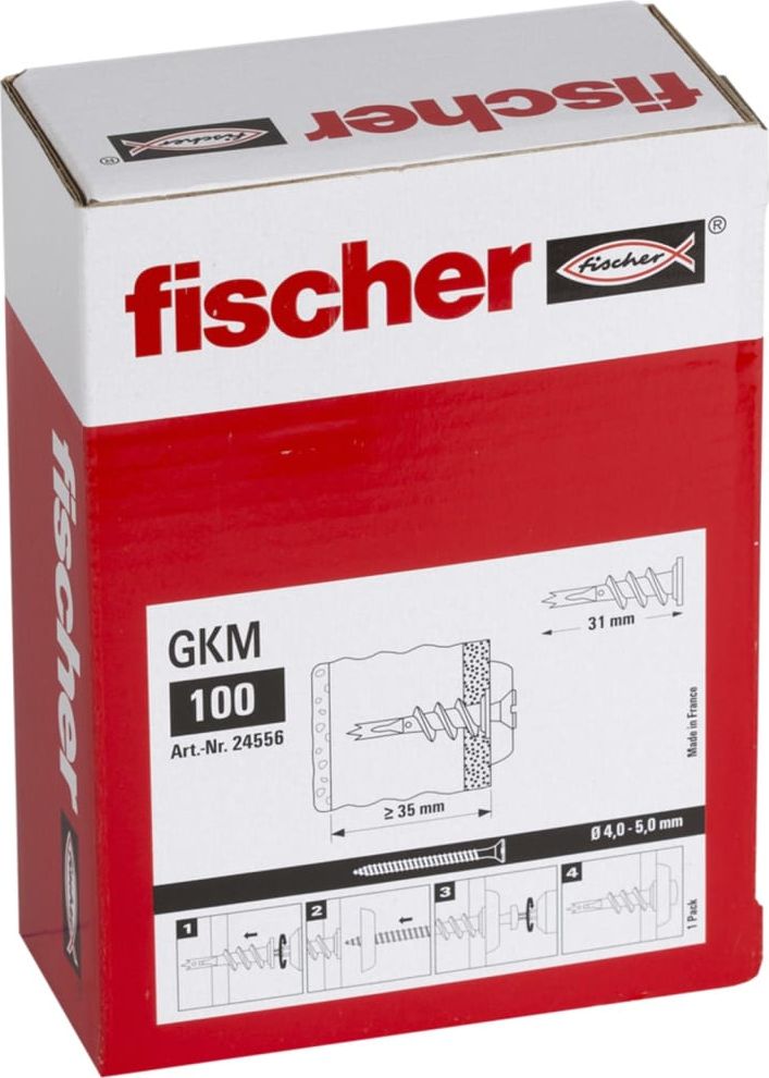 Fischer Fisc Gipskartondübel Metall GKM