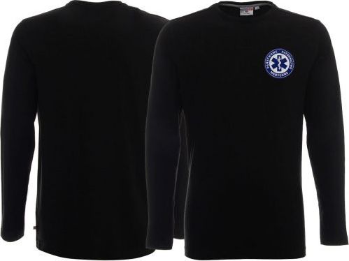 LPP - Promostars Koszulka ratownicza PRM PAŃSTWOWE RATOWNICTWO MEDYCZNE męska z długim rękawem czarna