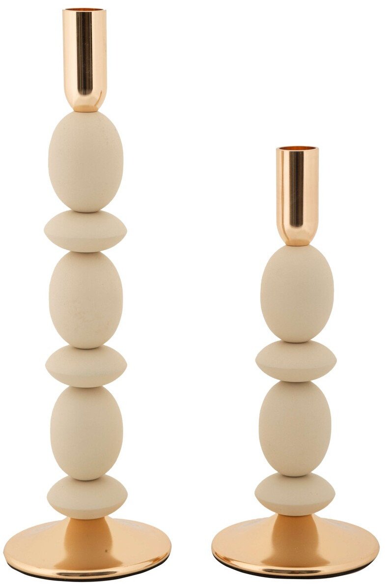 Zestaw świeczników SHUTTLE, 25 cm, 33 cm