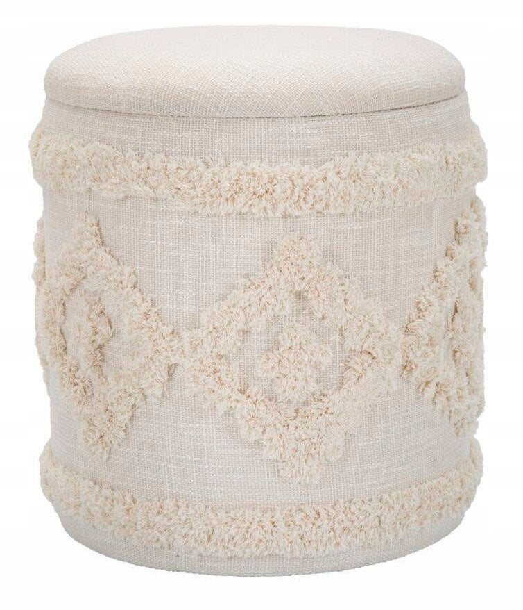 Taboret ze schowkiem, okrągły, Ø 35 cm