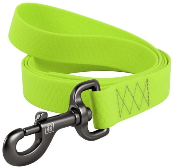 WAU DOG SMYCZ WATERPROOF 2,0/305cm PVC ZIELONA