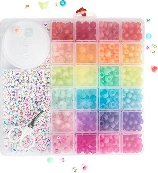 Zestaw koralików do wyrobu biżuterii ok.979szt