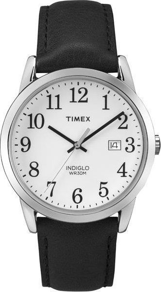 Zegarek Timex TW2P75600 Easy Reader Indiglo męski czarny