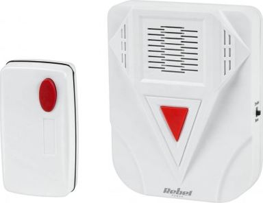 Rebel Dzwonek bezprzewodowy do drzwi 15 melodii Rebel