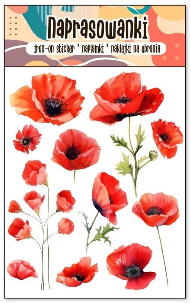 Naprasowanki Termo Naklejki na Ubrania Maki