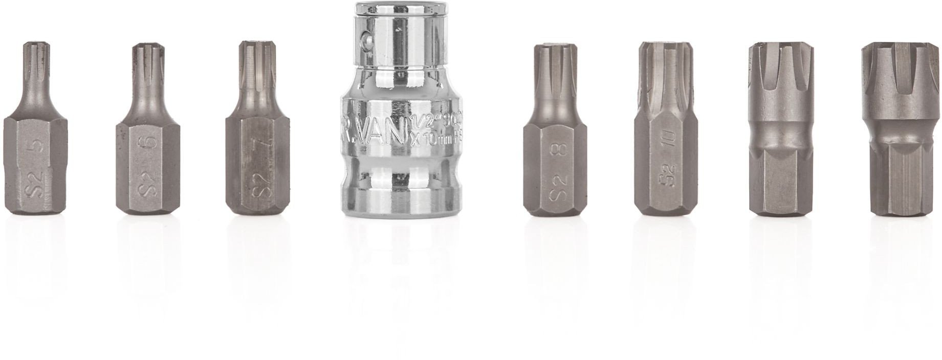 8el. zestaw końcówek wkrętakowych RIBE M5-M14 (10/100)