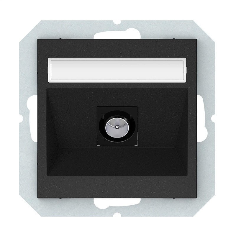 TV SOCKET BLACK TVL01-02 QR1000