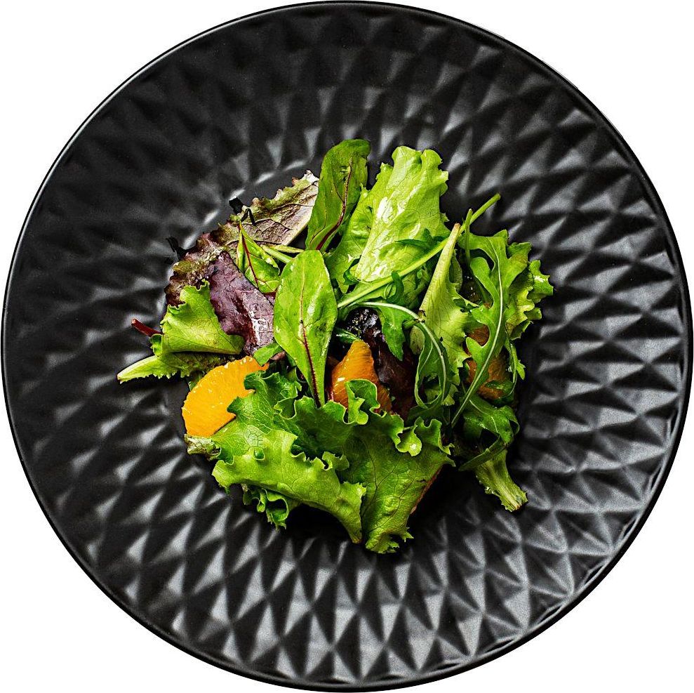 NAVA Talerz ceramiczny SOHO Classic CZARNY obiadowy płytki na obiad 27 cm