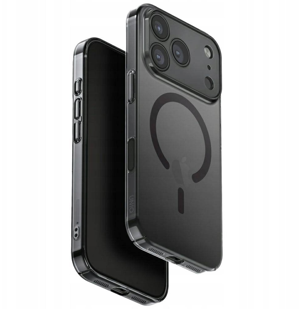 UNIQ Airsuit Case for iPhone 17 Pro Magclick Charging Black