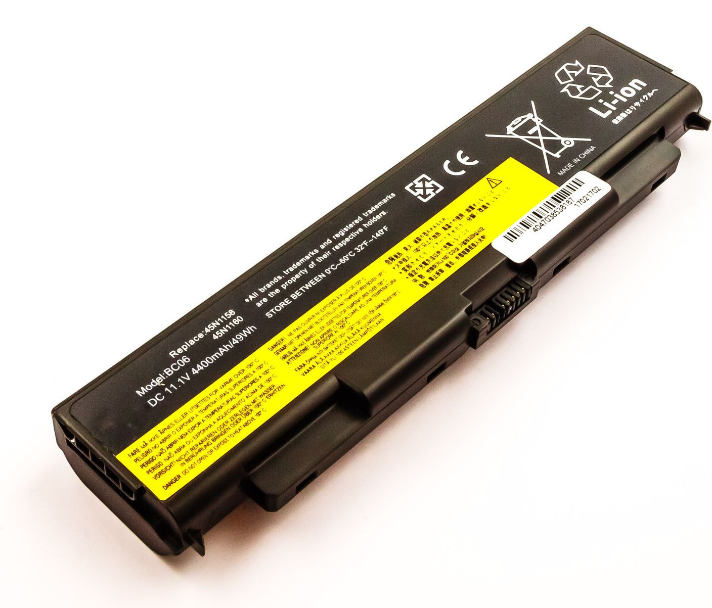 Bateria MicroBattery 11.1V 4.4Ah do Lenovo