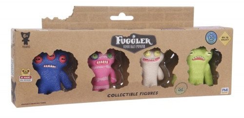 FUGGLER LIMITED EDITION 1.5 COLLECTIBLE FIGURES - 4 PACK VER. D