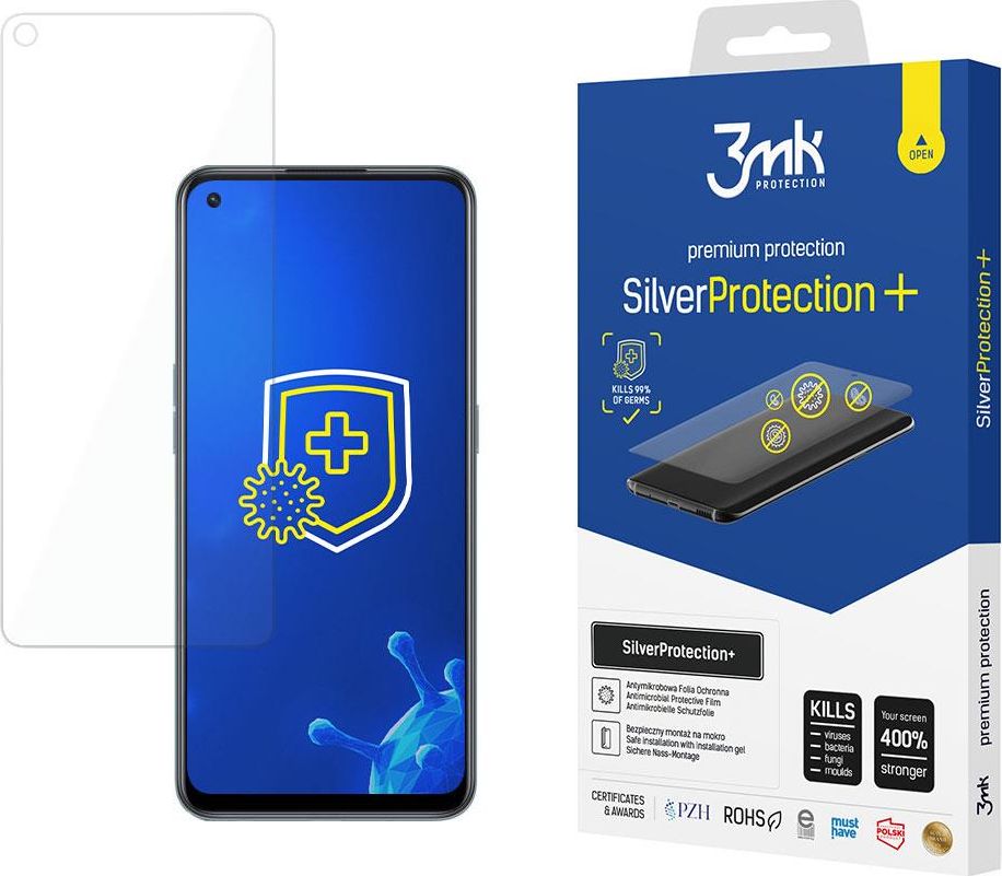 3MK Oppo Reno 5A 5G - 3mk SilverProtection+