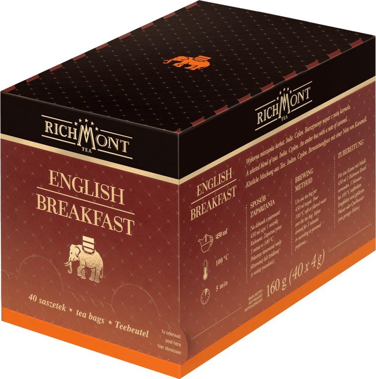 Richmont Herbata Richmont English Breakfast 40 saszetek