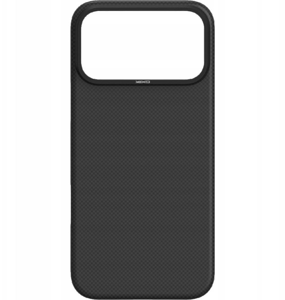 Yaxo Etui na telefon Aramid Fiber Ultra Slim Case MagSafe iPhone 17 Pro Dusty Black