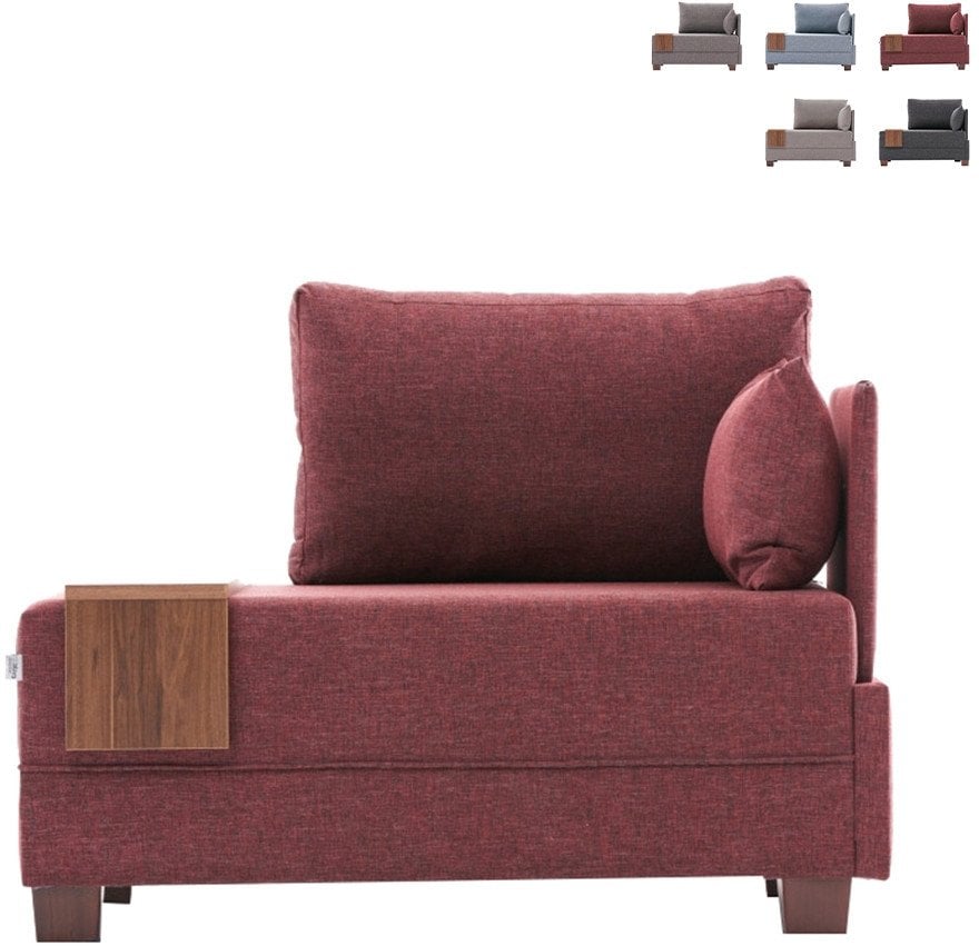 Kampinis fotelis Kalune Design, raudonas