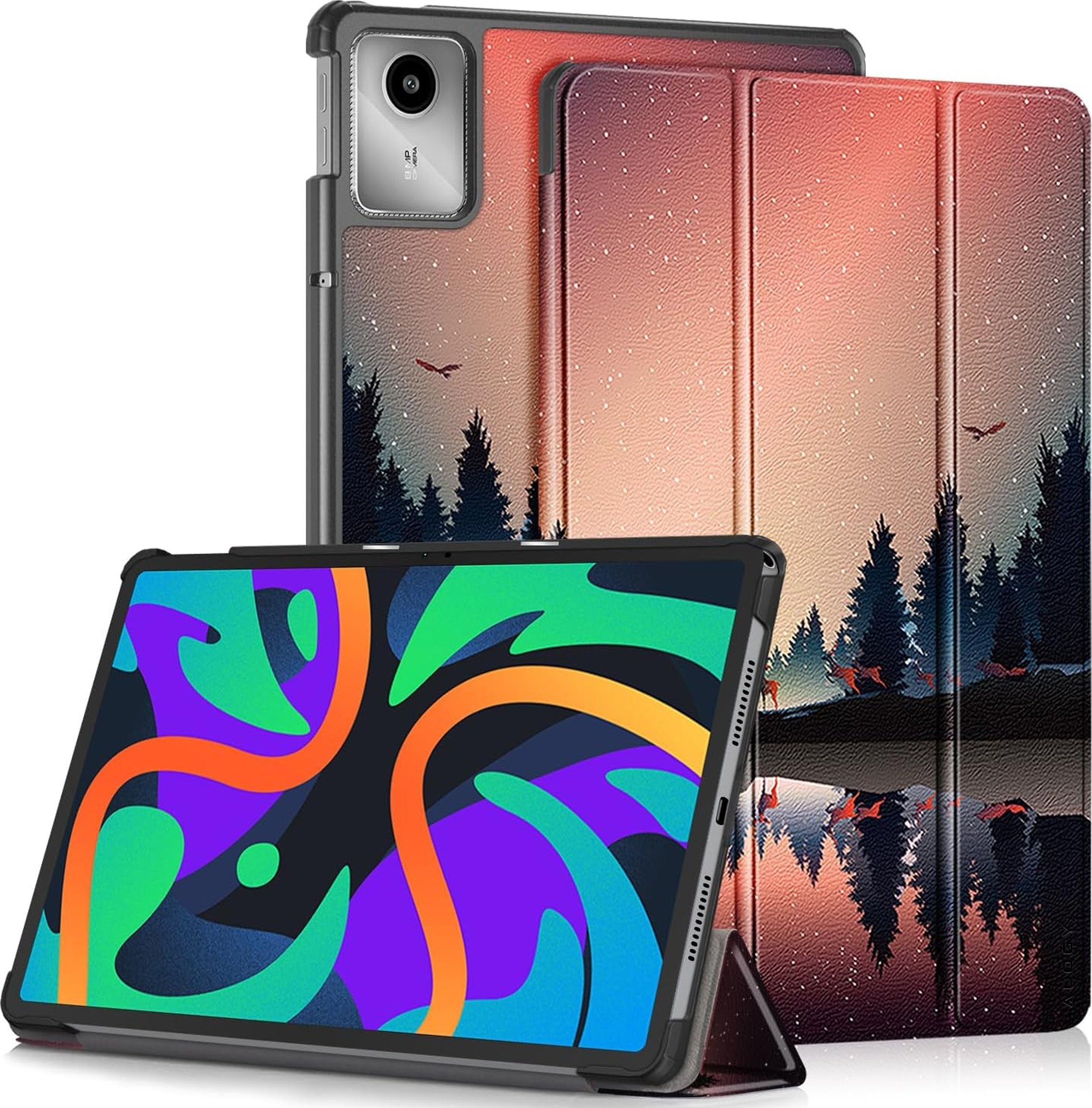 Etui na tablet Alogy Etui do Lenovo Tab M11 10.95" TB330FU / TB330XU / TB331FC obudowa na tablet Case Book Cover Lake