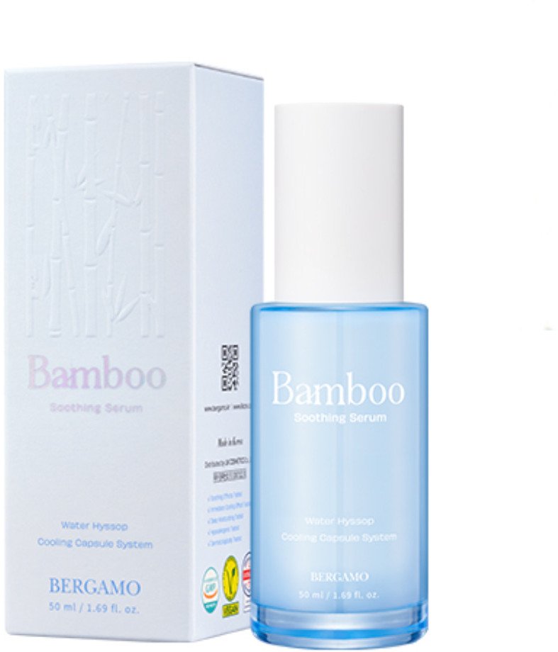 BERGAMO BAMBOO Serum łagodząco-chłodzące z bambusem, 50 ml