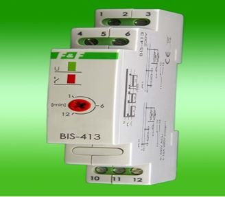 F&F Przekaźnik impulsowy 230V 16A na szynę TH35 - BIS-413