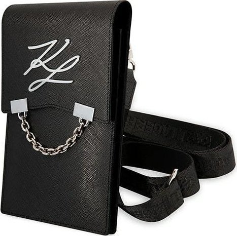 Karl Lagerfeld Torebka KLWBSAKLCK czarny/black Autograph Chain NoSize