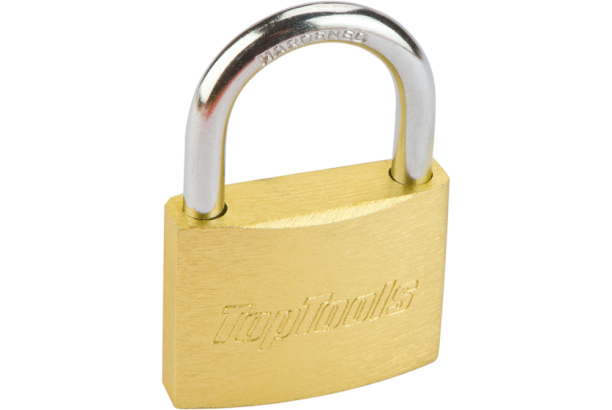 Top Tools Kłódka żeliwna 30mm 3 klucze - 90U270