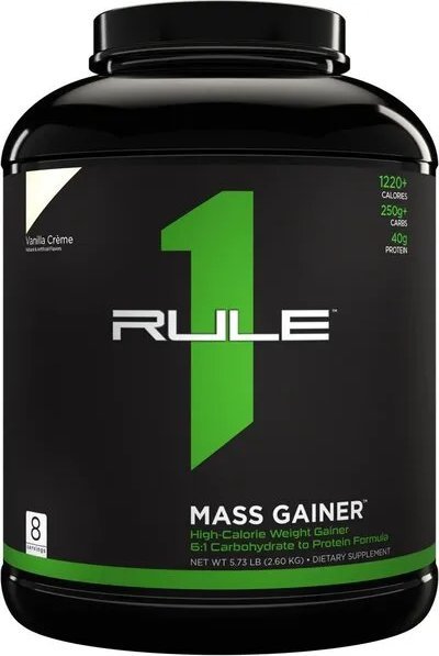 Rule One Rule One - Mass Gainer, Vanilla Creme, Proszek, 2600g