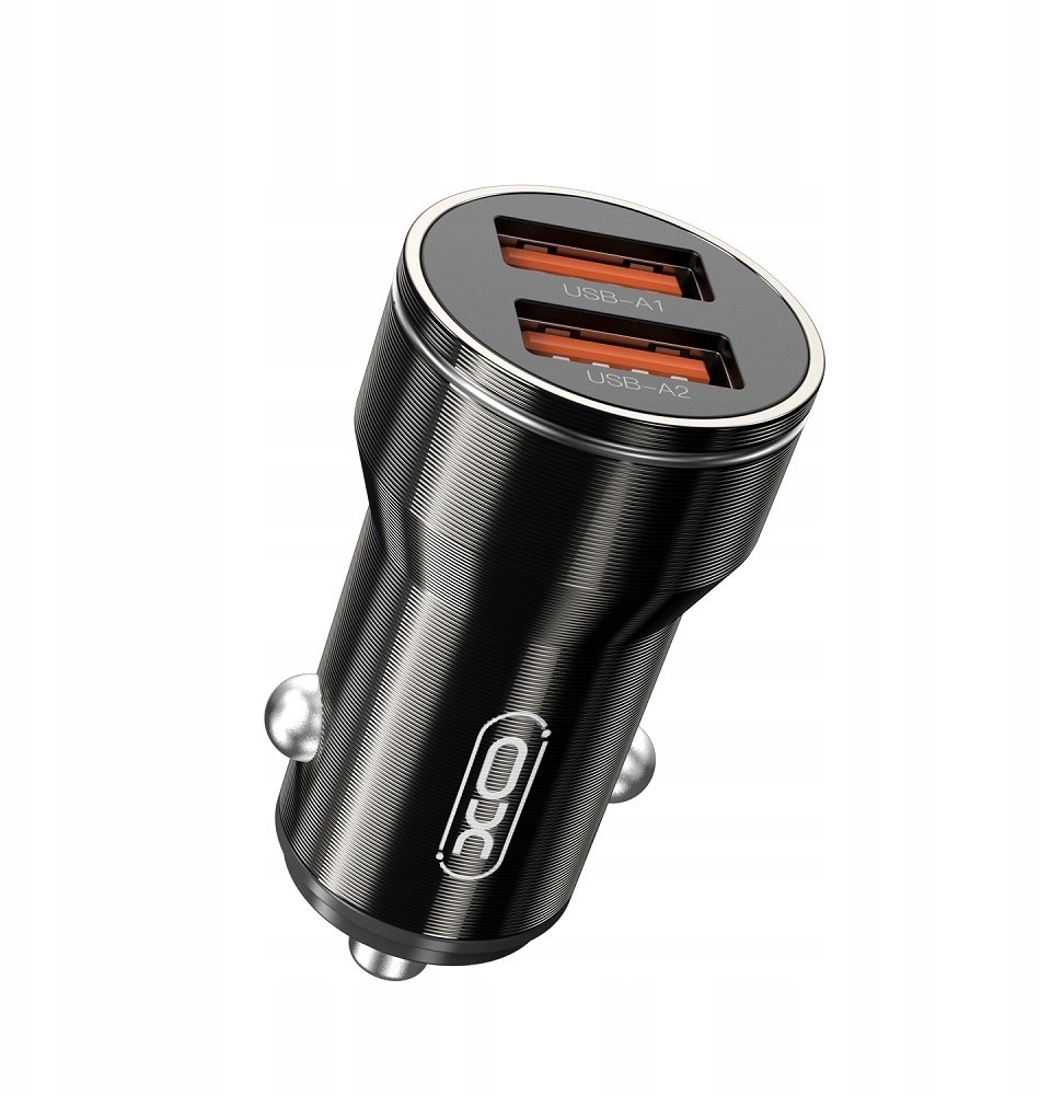 XO ładowarka samochodowa CC48 2x USB 2,4A czarna