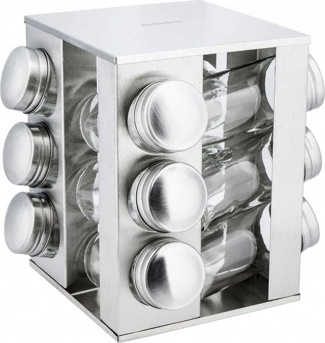 KingHoff ZESTAW POJEMNIKÓW NA PRZYPRAWY 13 ELE. KINGHOFF KH-4008